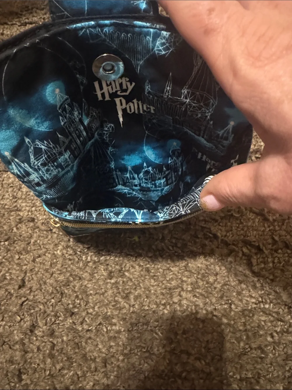 Harry Potter Fabric Pouch